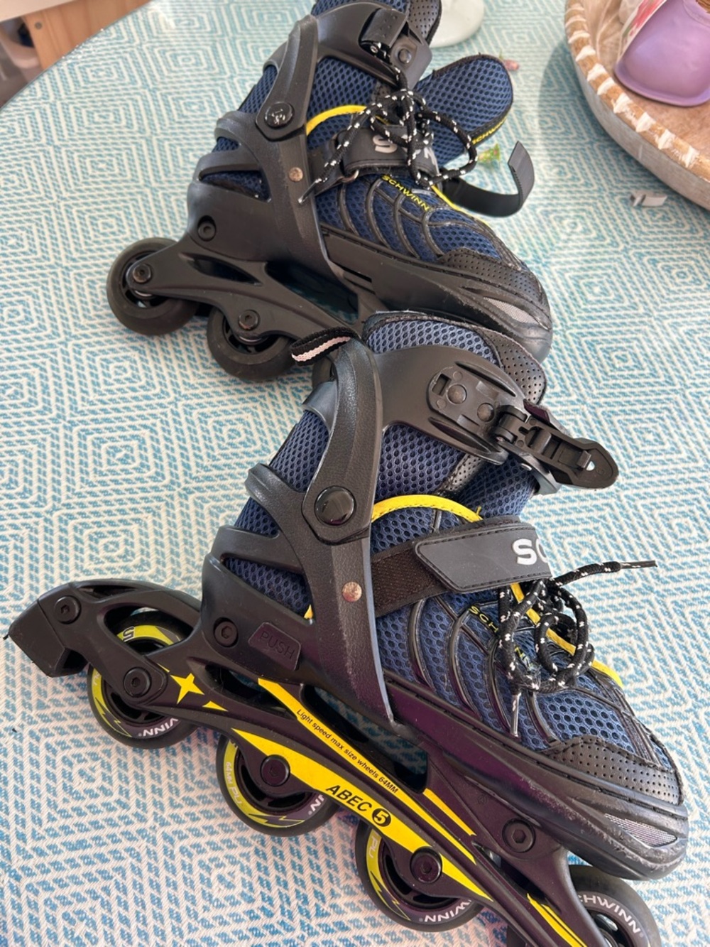 Kids schwinn rollerblades.